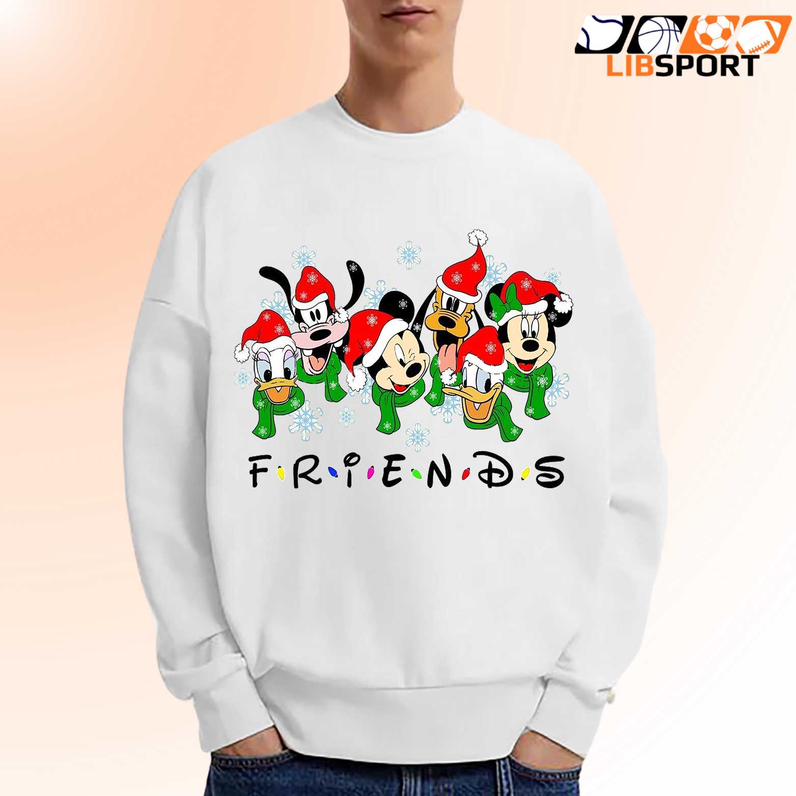 Christmas With Mickey And Friends T Shirt, Christmas Holiday Shirt